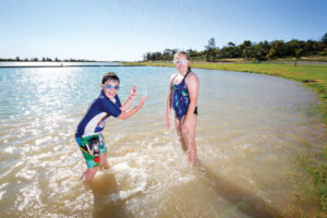 Celebrating Ouyen Lake milestone