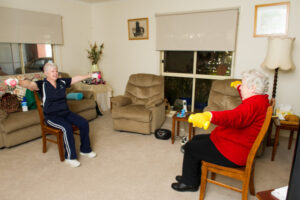 Mildura’s elderly keeping active with home exercise program