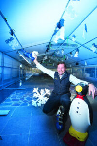 Mall prepares for chill thrill