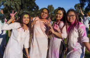 Festival awash with colours