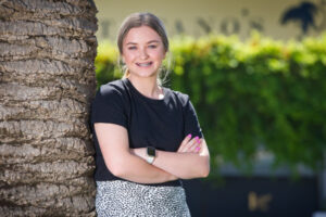 Olivia Watt takes a detour to her dream of a medical degree