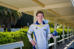 Young bowler on a roll
