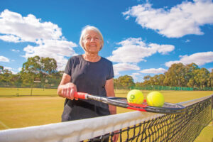 Winter tennis a hit after coronavirus year