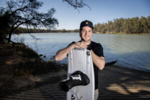 Dinnage does double – Mildura wakeboarder makes it two Aussie titles