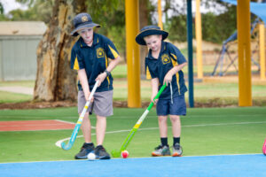 Hockey skills a lesson in fun at Irymple Primary School