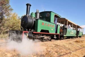 Toot toot! Red Cliffs steam train hits the tracks