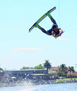 Kane Dawson flying high