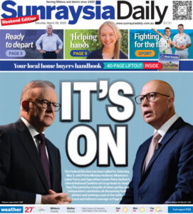 Sunraysia Daily – Saturday, March 29, 2025