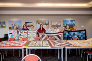 Sewing up cash for cancer fight
