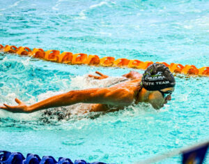 Medals and great times for swimming guns