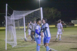 Nguyen nets six for United