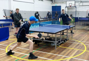 Table tennis back in action