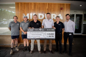 Skin screening truck teed up
