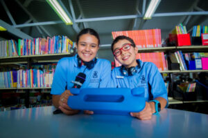 Mildura West students connect through podcast