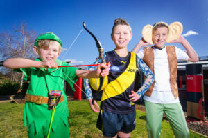 Nichols Point Primary students match their look to a book