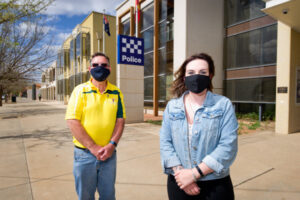 Sunraysia duo’s remembrance walks for a cause