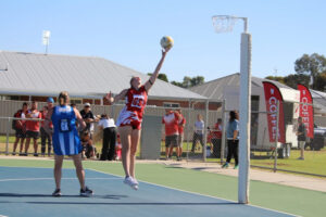 Hepburn on fire under the post