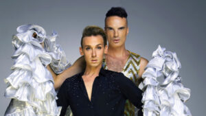 Hot Stuff: Cabaret duo are head over heels