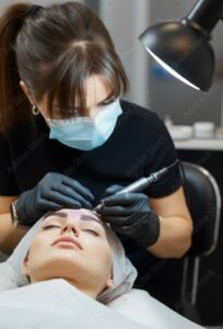 What kinds of tattoos are used for beauty treatments?