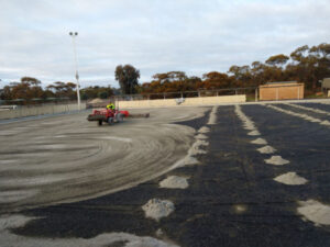 Upgrade under way for Underbool bowls surface