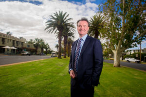 Back words with action, O’Brien
