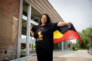 Marching for survival of Aboriginal people