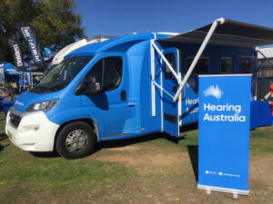 Hearing Australia test bus heads for Ouyen