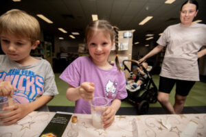 Kids spellbound by magic of science