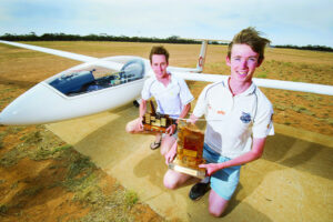 Glider pilot named star