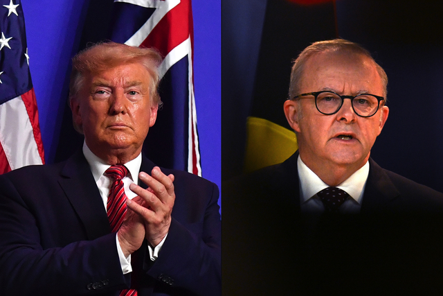 Albanese gets call with Trump